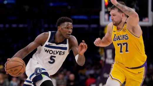 Lakers vs Timberwolves Timeline