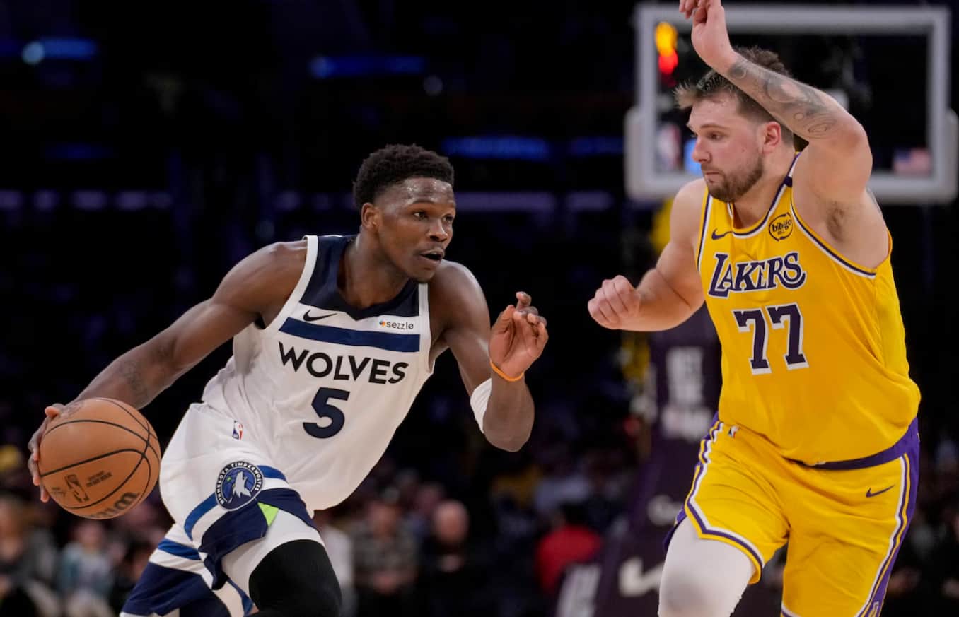 Lakers vs Timberwolves Timeline